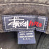 ステューシー Stussy 90s 紺タグ 同色ロゴ刺繍 バケットハット メンズ