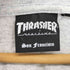 スラッシャー THRASHER ファイヤーパターン ロゴプリント Tシャツ メンズ L
