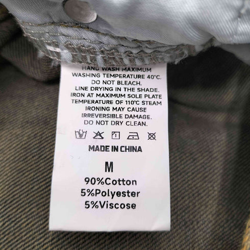 Y2K ユーズド加工 デニムパンツ レディース M