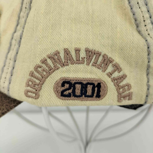 henghe Y2K 6パネル ロゴ刺繍 デザインキャップ レディース