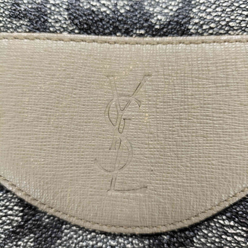 イヴサンローラン Yves Saint Laurent OLD PVC ボストンバッグ レディース