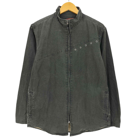 エアウォーク AIRWALK 00s コットン スタンドカラー ジャケット ボックスシルエット メンズ import:L