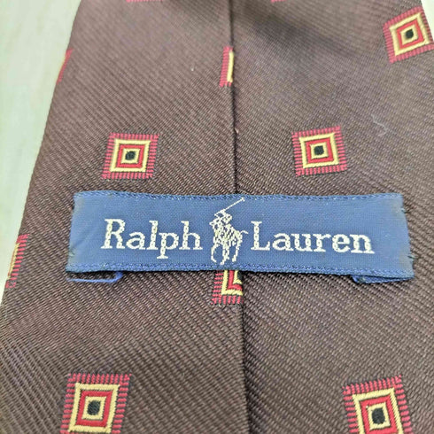ラルフローレン RALPH LAUREN 総柄ネクタイ メンズ