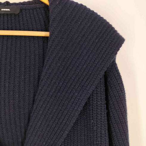 ディーゼル DIESEL イタリア製 フーデッド カーディガン コート メンズ import:XS