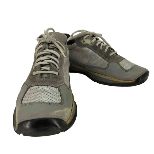 プラダ PRADA SPORTS 00s Y2K スクエアトゥ テクニカルスニーカー レディース EUR:39