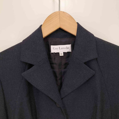 guy laroche チェスターロングコート レディース FR:38