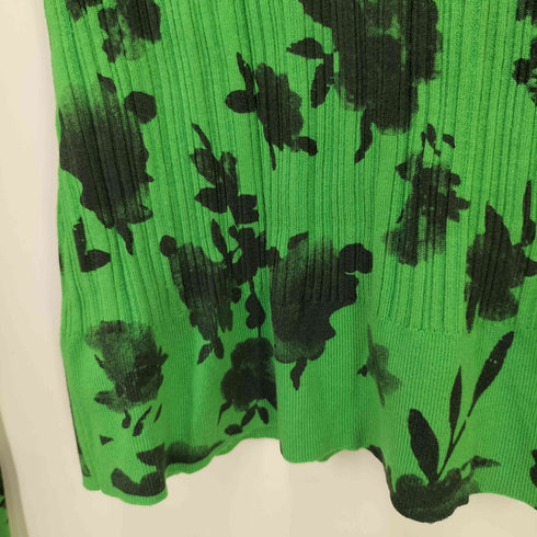 アクテ AKTE フラワープリントニットプルオーバー レディース FREE