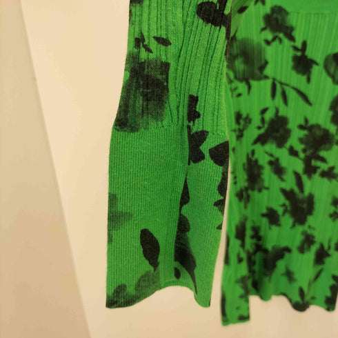 アクテ AKTE フラワープリントニットプルオーバー レディース FREE