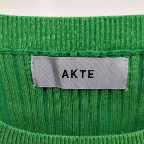 アクテ AKTE フラワープリントニットプルオーバー レディース FREE