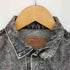 リーバイス Levis 80s USA製 57508-0256 ケミカルウォッシュ ブラックデニムジャケット メンズ import:M