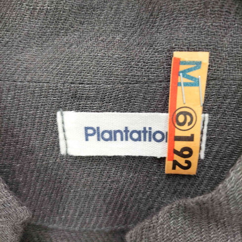 プランテーション Plantation リネンロングコート ショップコート レディース JPN:M