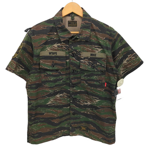 ダブルタップス WTAPS BUDS SS 02 SHIRT COTTON TWILL タイガーカモ メンズ JPN:2
