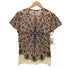 トリーバーチ TORY BURCH SOIREE LOGO T-SHIRT ペイズリー 総柄 クルーネック カットソー レディース import:S