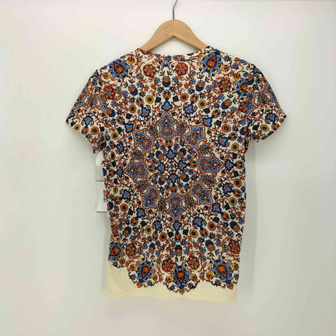 トリーバーチ TORY BURCH SOIREE LOGO T-SHIRT ペイズリー 総柄 クルーネック カットソー レディース import:S