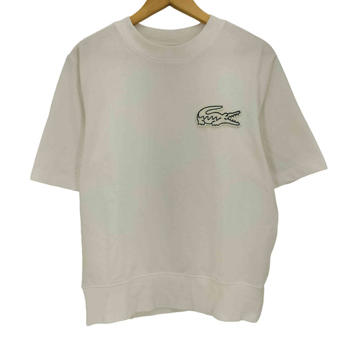ラコステ LACOSTE 25ss オーバーサイズクロックエンブレムスウェットTシャツ メンズ FR 3