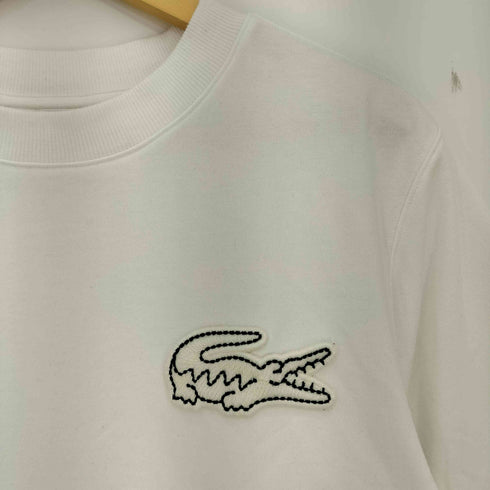 ラコステ LACOSTE 25ss オーバーサイズクロックエンブレムスウェットTシャツ メンズ FR 3