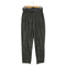ザラ ZARA ベルト付き タック テーパード フェイクレザーパンツ レディース M