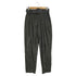 ザラ ZARA ベルト付き タック テーパード フェイクレザーパンツ レディース M