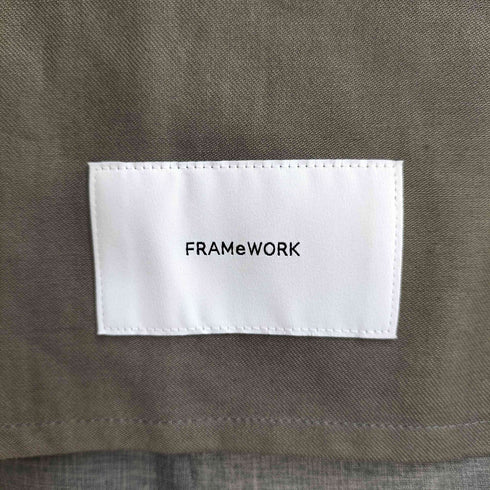 フレームワーク FRAMeWORK 25ss 撥水強撚PEジャケット レディース FREE