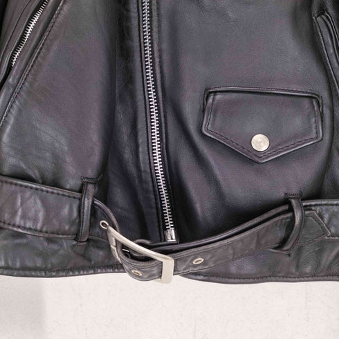 ショット Schott 80-90s USA製 バイカータグ 618 ダブルライダースジャケット メンズ 40