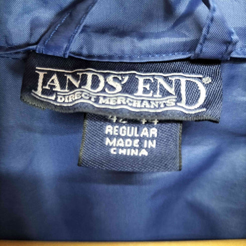 ランズエンド LANDS END 90s ラグランナイロンジップブルゾン メンズ L