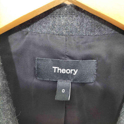 セオリー theory Sleek Flannel Boxy DB JKT レディース JPN:0