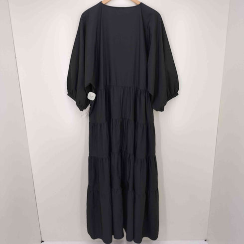 ザラ ZARA ティアード ロングワンピース レディース import:L