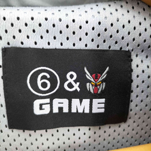 6&GAME 裏地メッシュ 切替し ナイロン テックジャケット メンズ