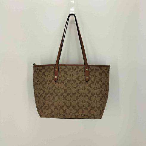コーチ COACH PVC シグネチャー トート バッグ レディース