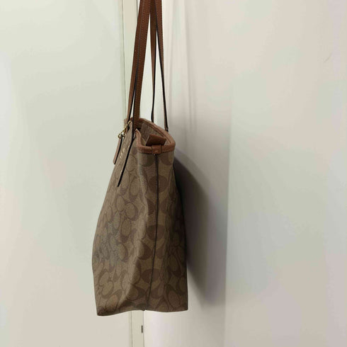 コーチ COACH PVC シグネチャー トート バッグ レディース
