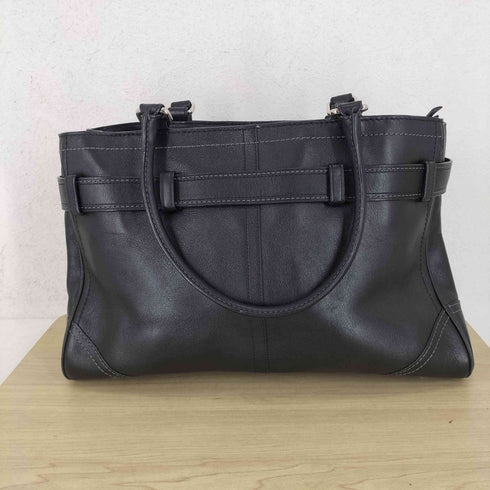 コーチ COACH バックルデザインオールレザートートバッグ レディース