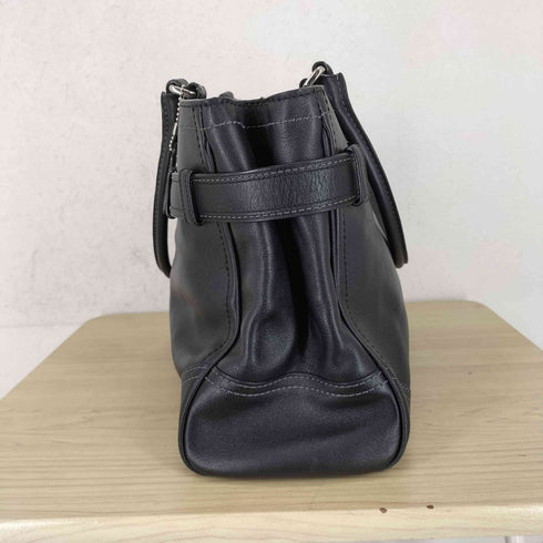 コーチ COACH バックルデザインオールレザートートバッグ レディース