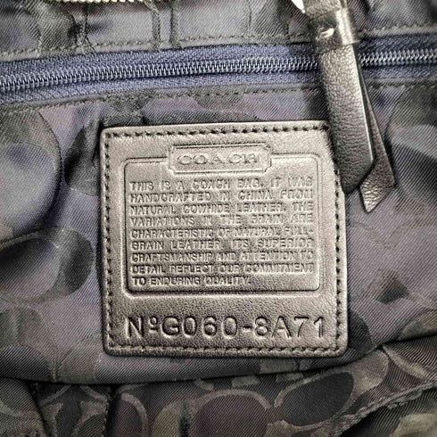 コーチ COACH バックルデザインオールレザートートバッグ レディース