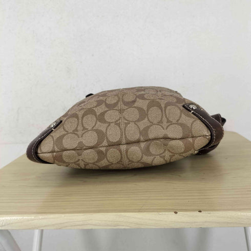 コーチ COACH シグネチャーロゴ オールレザーショルダーバッグ レディース
