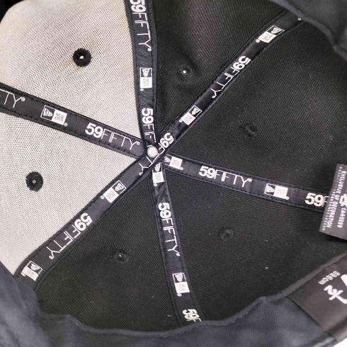 ニューエラ NEW ERA 59FIFTY ロゴ刺繍 6パネルキャップ メンズ 7 1/2