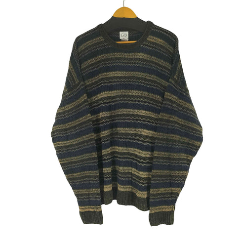 CB アクリル混ニット メンズ import:XL