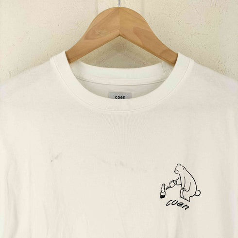 コーエン coen Ryo Kaneyasu×コーエンベアプリントTシャツ メンズ import:M