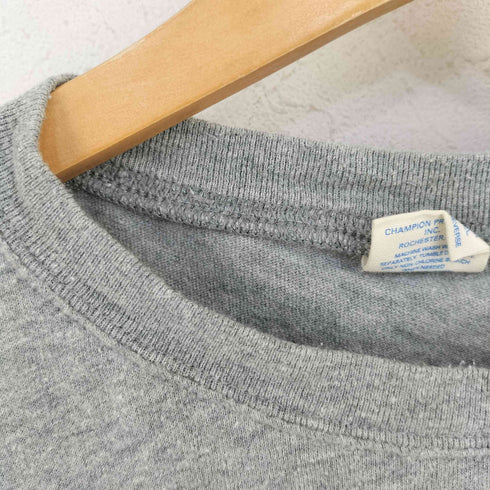 チャンピオン Champion L/S フロントプリントクルーネックTシャツ メンズ import:L