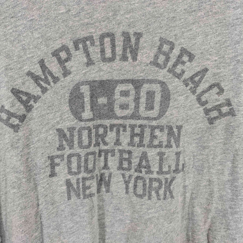チャンピオン Champion L/S フロントプリントクルーネックTシャツ メンズ import:L
