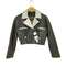 ボーイロンドン BOY LONDON MADE IN USA バイカラーレザーダブルライダースジャケット メンズ S