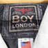 ボーイロンドン BOY LONDON MADE IN USA バイカラーレザーダブルライダースジャケット メンズ S