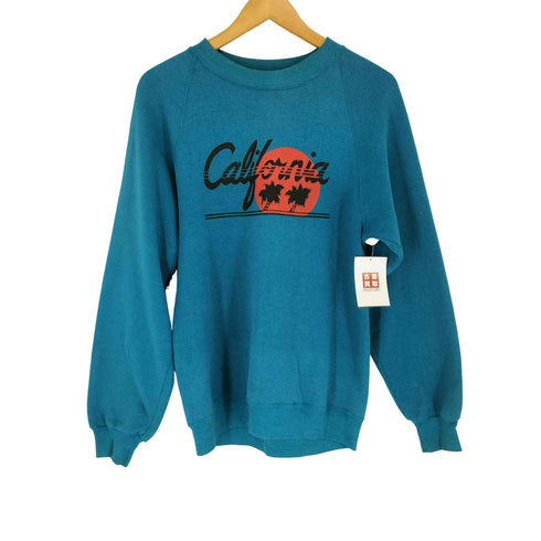 MADE IN USA 80~90S CALIFORNIA ラグランスウェット メンズ M