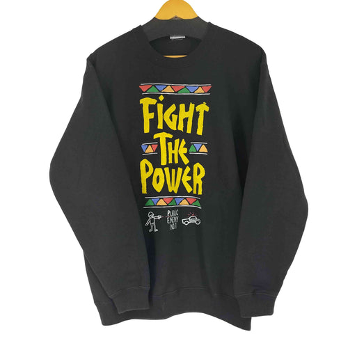FIGHT THE POWER CREW SWEAT SHIRT メンズ JPN:XL