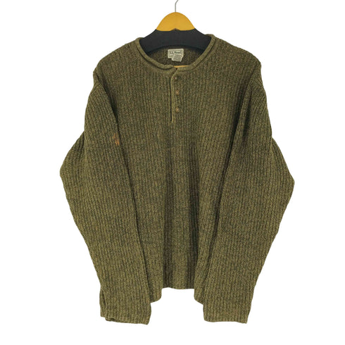エルエルビーン L.L.Bean 90-00s ヘンリネック セーター メンズ XXL