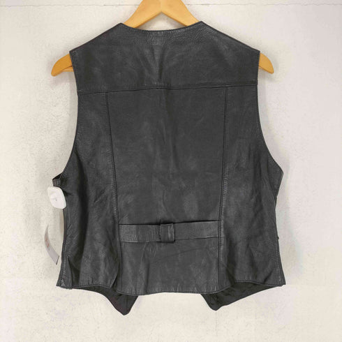 ベラペレ VERA PELLE オールレザージレ ベスト メンズ 46