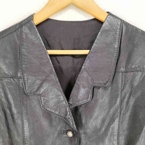 ベラペレ VERA PELLE オールレザージレ ベスト メンズ 46