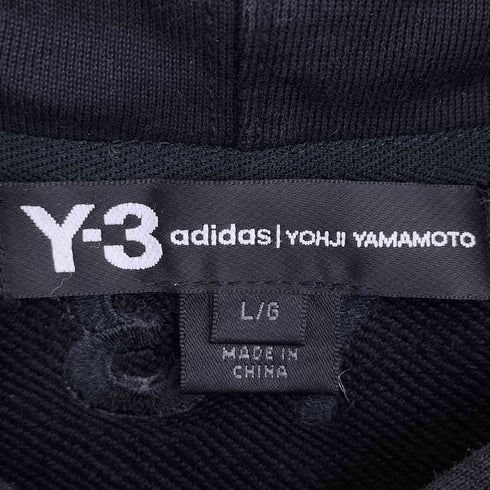 ワイスリー Y-3 YOHJI LETTERS HOODIE メンズ L/G