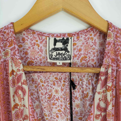 JAASE 花柄 ティアード ワンピース レディース import:S