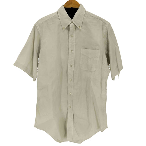ブルックスブラザーズ BROOKS BROTHERS 80-90s USA製 コットンボタンダウンS/Sシャツ メンズ 15 1/2-2