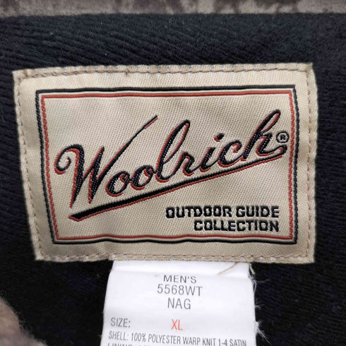 ウールリッチ WOOLRICH リアルツリーカモ A-2型 フライトジャケット メンズ XL
